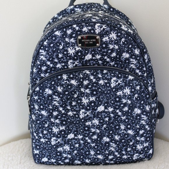 Michael Kors | Bags | Michael Kors Abbey Backpack Large Navy  display picture 1